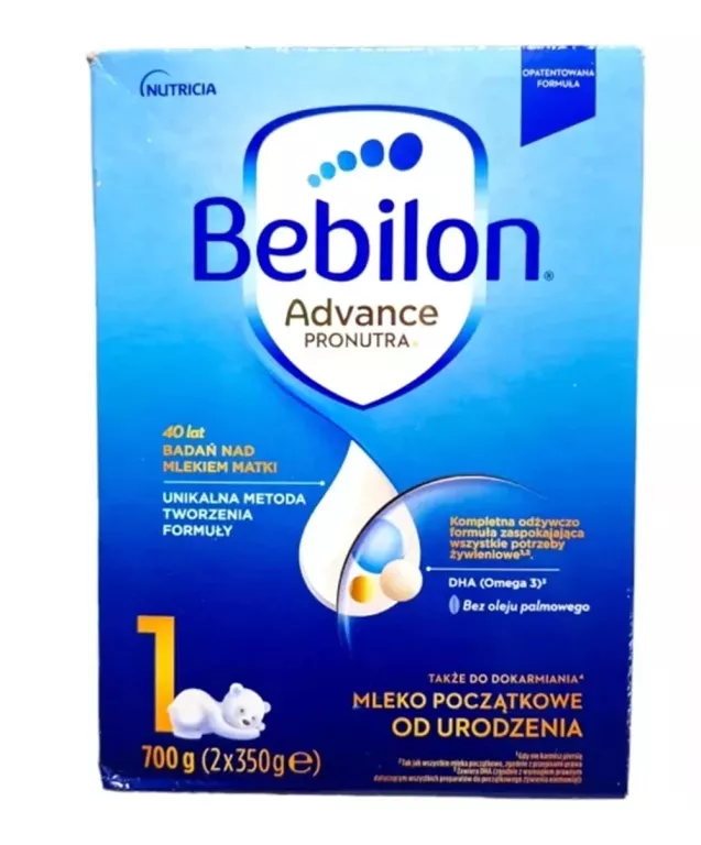 BEBILON 1 ADVANCE PRONUTRA MLEKO POCZATKOWE 700G