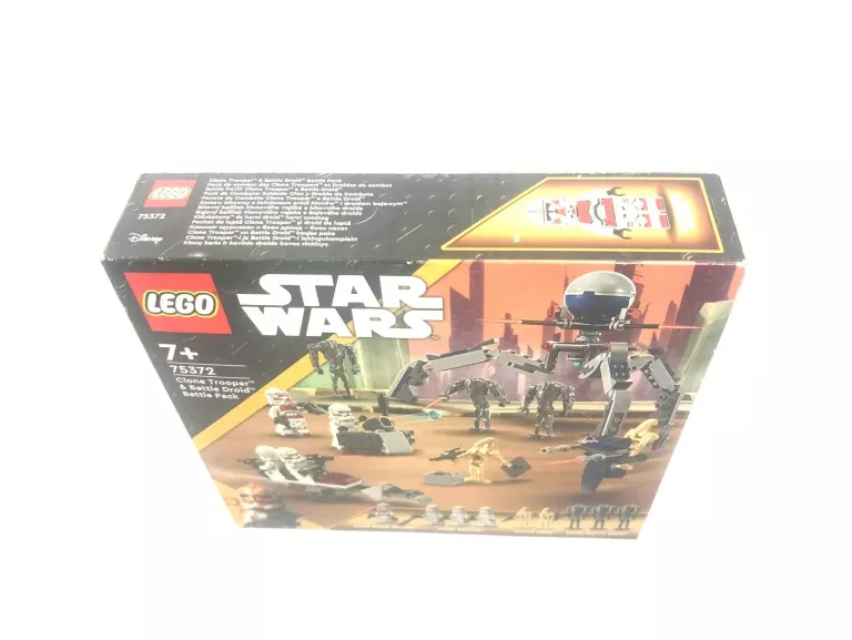 LEGO STAR WARS ZESTAW BITEWNY Z ŻOŁNIERZEM ARMII KLONÓW I DROIDEM 75372