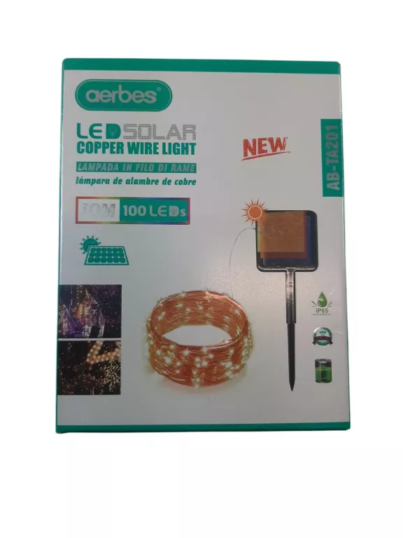 LAMPKI SOLARNE AERBES LED AB-TA201