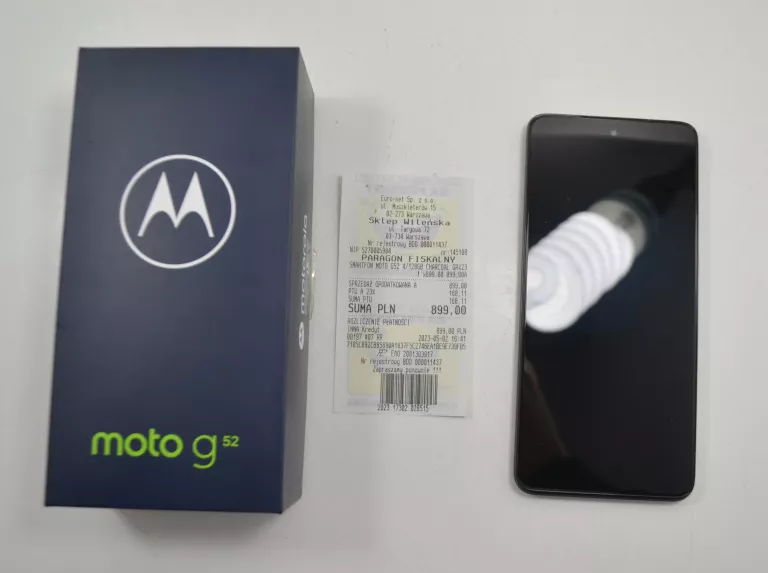 MOTOROLA MOTO G52 4/128 GB SZARY
