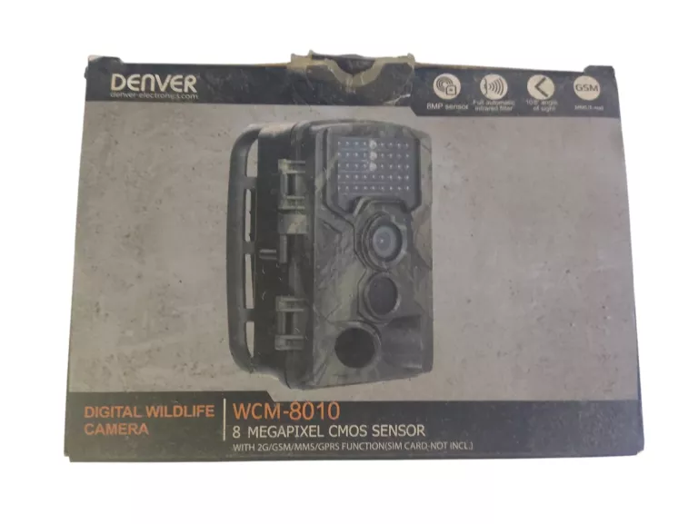 FOTOPUŁAPKA DENVER WCM-8010 FULLHD 42IR GSM/MMS