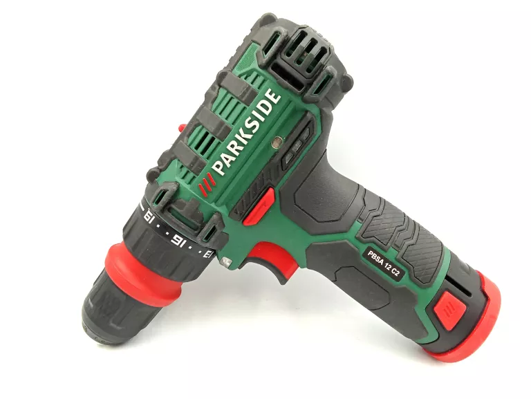 WKRĘTARKA PARKSIDE PBSA 12 C2 12V + AKU 2.0AH / ŁAD / WALIZKA