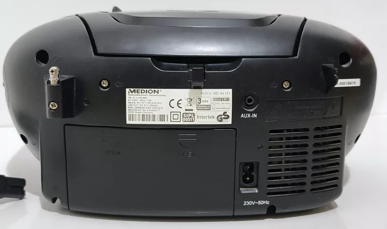 RADIOODTWARZACZ FM/CD/SD/USB MEDION MD 84101