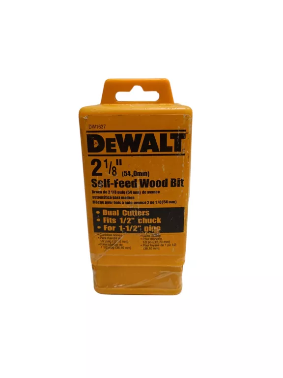FREZ DEWALT 2 1/8 DW1637