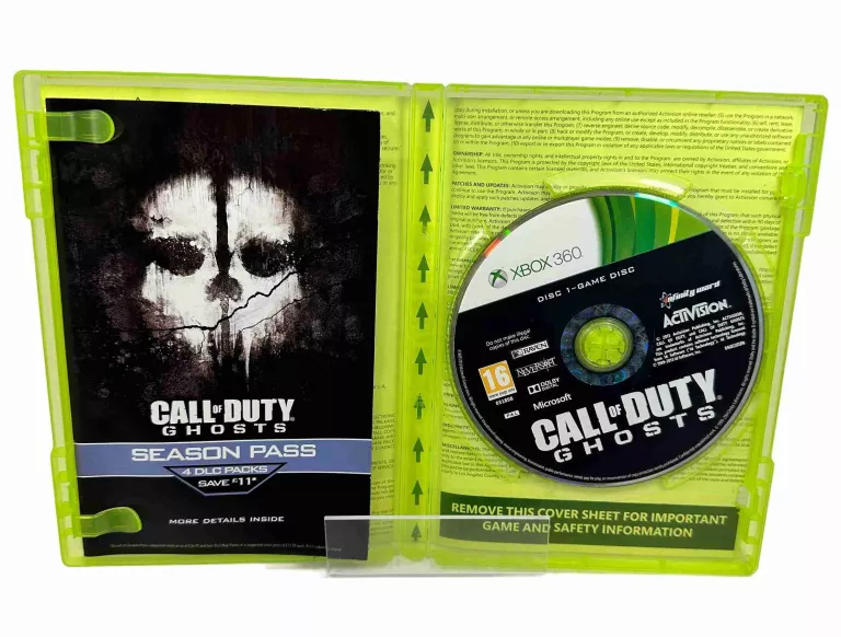 GRA CALL OF DUTY GHOSTS XBOX 360