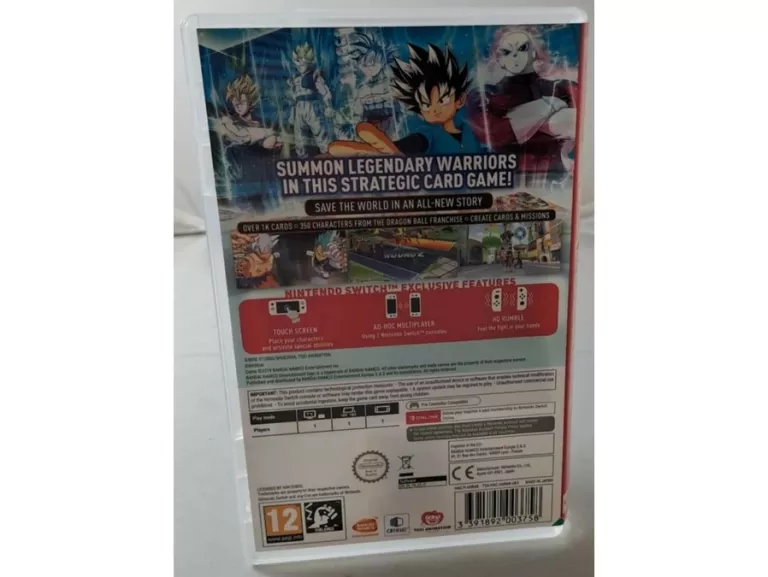 GRA NINTENDO SWITCH SUPER DRAGON BALL HEROES