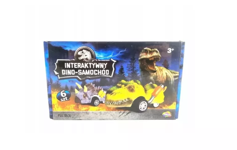 INTERAKTYWNY DINO SAMOCHÓD