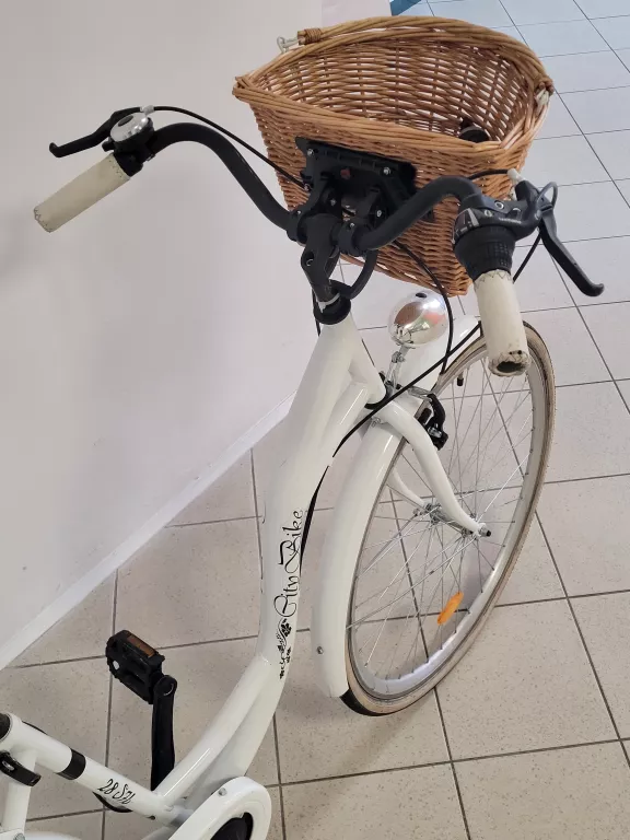 ROWER MIEJSKI CITY BIKE KANDS COMFORT 18" PRZERZUTKI SHIMANO KOŁA 28"
