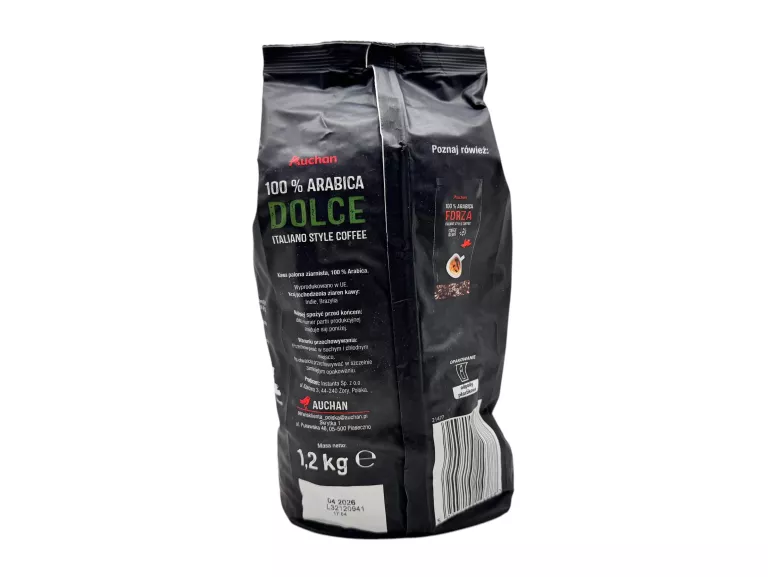 KAWA AUCHAN DOLCE ARABICA 1KG\