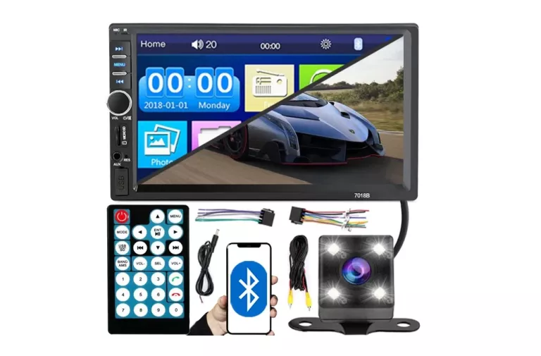 RADIO SAMOCHODOWE 12-24V 2DIN LCD DOTYKOWY 4X45W USB BLUETOOTH