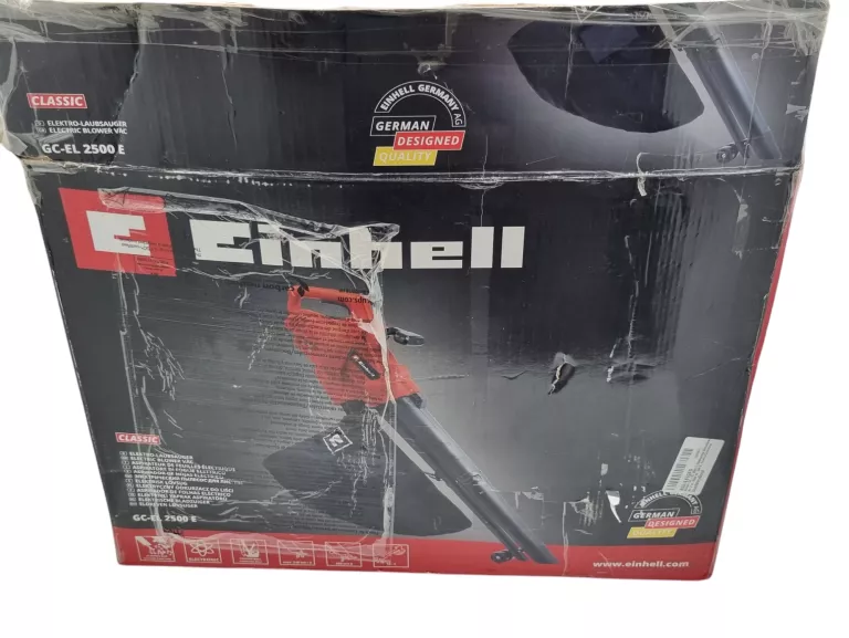 EINHELL GC-EL 2500 E ODKURZACZ DMUCHAWA DO LIŚCI 2500W