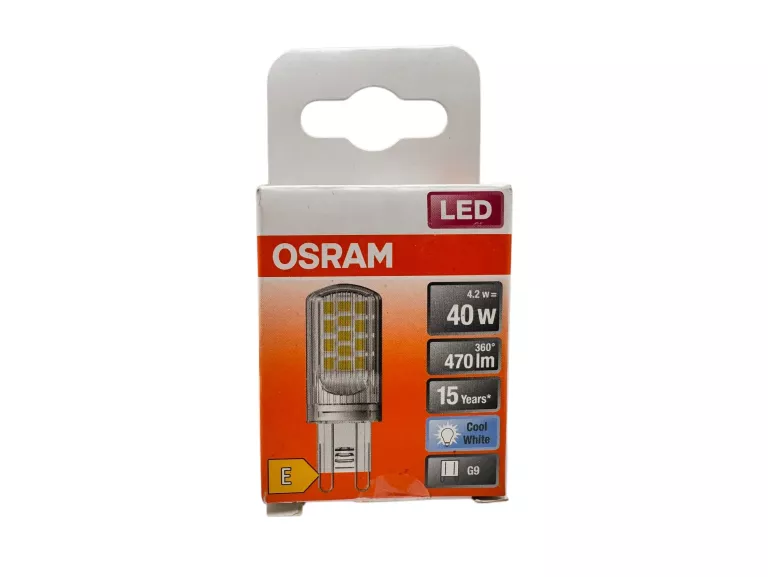 ŻARÓWKA LED G9 KAPSUŁKA 4,2W = 40W 4000K OSRAM