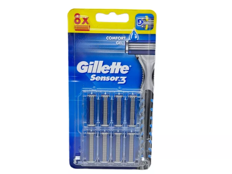 WKŁADY DO GILLETTE SENSOR 3 8 SZT