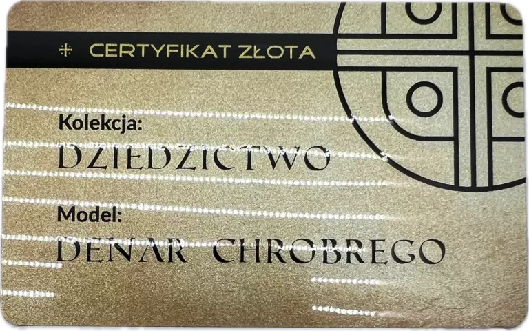 ZEGAREK POLPORA DENAR CHROBREGO PM.C.22014 PUDEŁKO