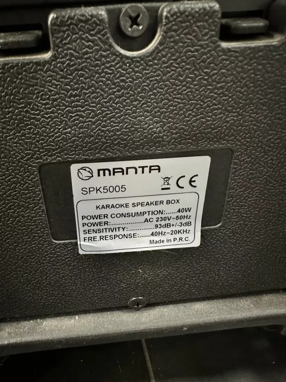 GŁOŚNIK MANTA SPK5005