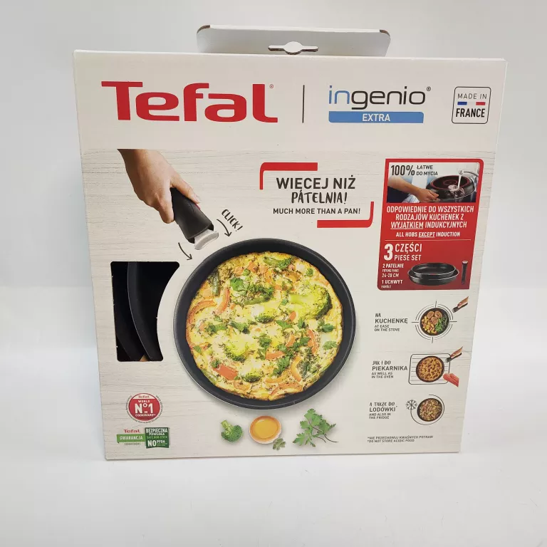 PATELNIA TRADYCYJNA TEFAL INGENIO 24 CM NON-STICK (NIEPRZYWIERAJĄCA)