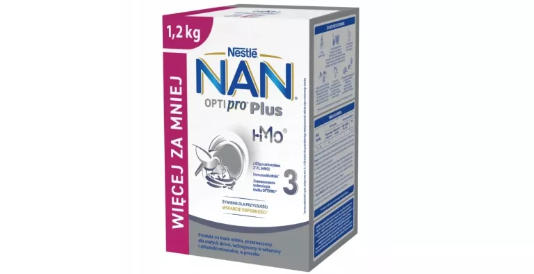 MLEKO MODYFIKOWANE NESTLE NAN OPTIPRO PLUS 3 1,2KG