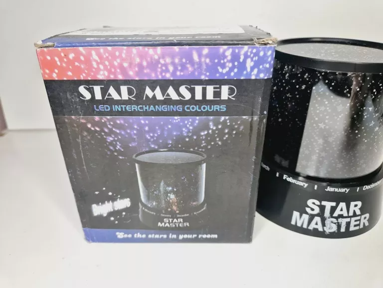 PROJEKTOR GWIAZD STAR MASTER LED INTERCHANGING COLOURS