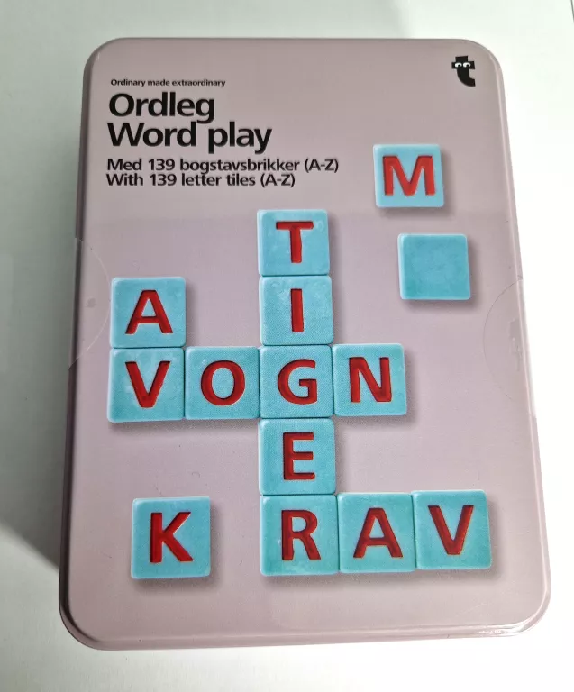 GRA SŁOWNA ORDLEG WORD PLAY 139 LITEREK FLYING TIGER