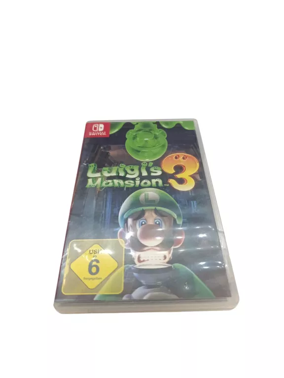 NINTENDO SWITCH LUIGI'S MANSION 3