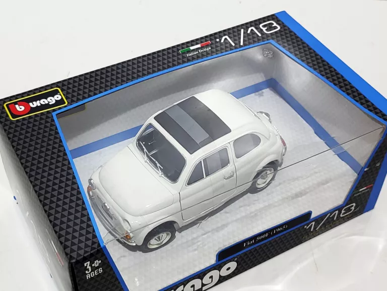 SAMOCHÓD FIAT 500F 1965 BBURAGO 1/18