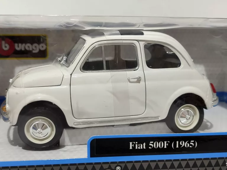 SAMOCHÓD FIAT 500F 1965 BBURAGO 1/18