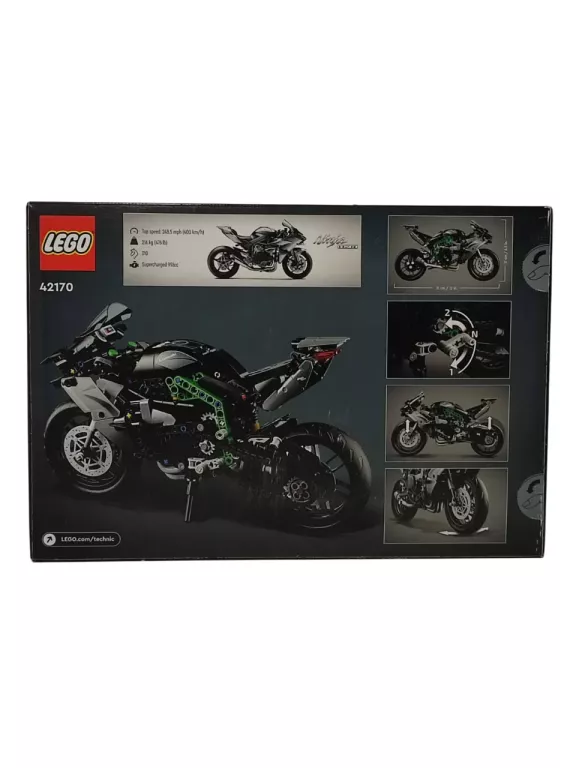 LEGO TECHNIC 42170 MOTOCYKL TECHNIC 42170 ŚCIGACZ KAWASAKI NINJA H2R