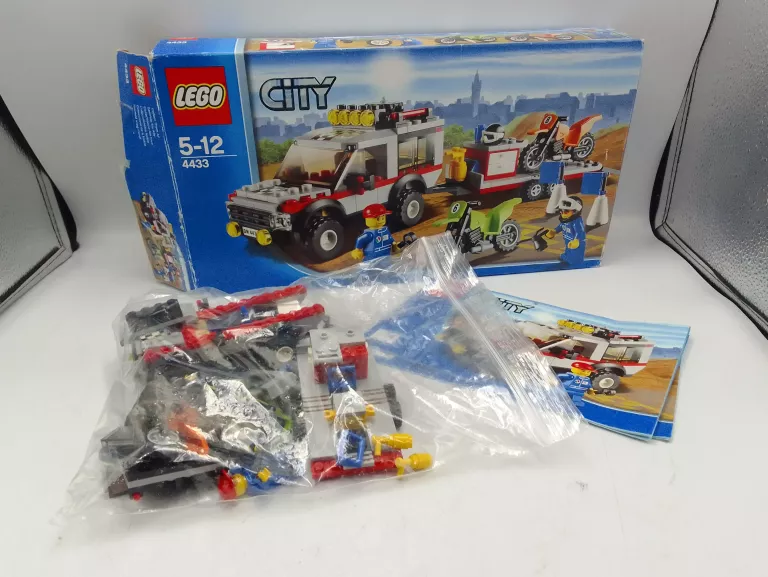 LEGO CITY 4433 TRANSPORTER MOTOCYKLI