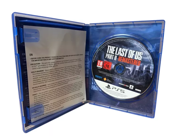 GRA THE LAST OF US PART II REMASTERED PL PS5