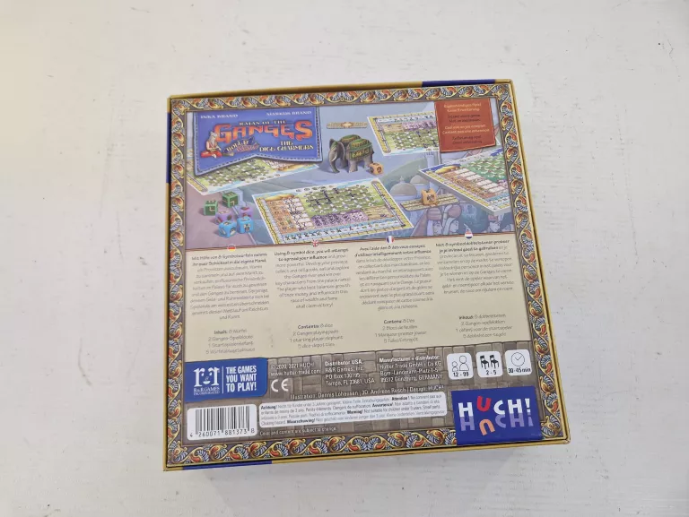 GRA PLANSZOWA GANGES THE DICE CHARMES ENG