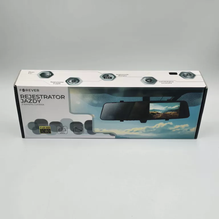 REJESTRATOR JAZDY Z KAMERĄ COFANIA FOREVER VR-800