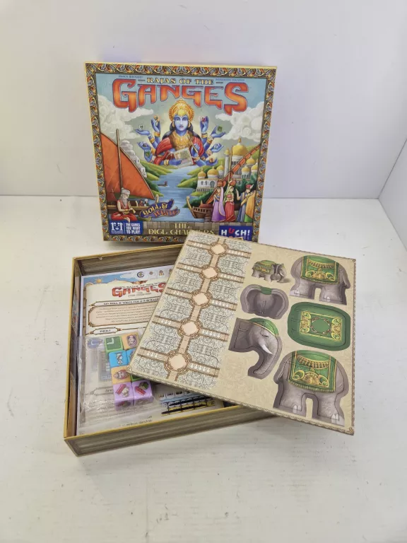 GRA PLANSZOWA GANGES THE DICE CHARMES ENG