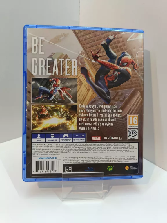 GRA NA PS4 - SPIDER MAN