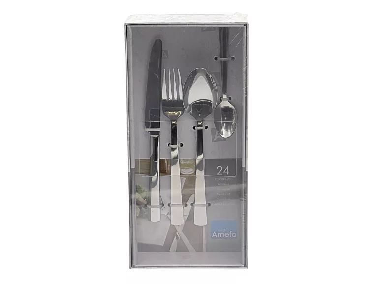 ZESTAW SZTUĆCÓW AMEFA AUSTIN 24EL. 6OS. 141000RT41C40 STAL POŁYSK