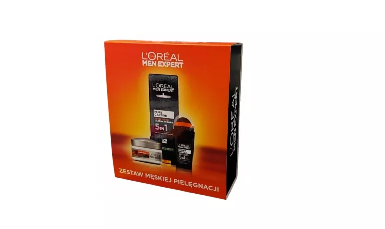 LOREAL MEN EXPER ZESTAW KOSMETYKÓW DLA MĘŻCZYZN ŻEL + KREM + DEO W KULCE