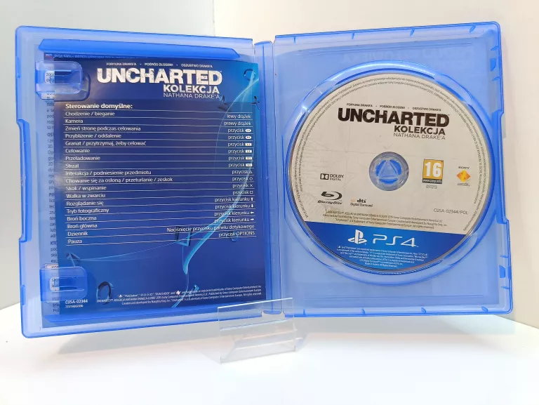 GRA NA PS4 - UNCHARTED KOLEKCJA NATHANA DRAKE'A PL