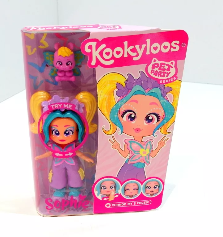 KOOKYLOOS PETS PARTY ZWIERZĄTKO LALKA, FIGURKA MIX