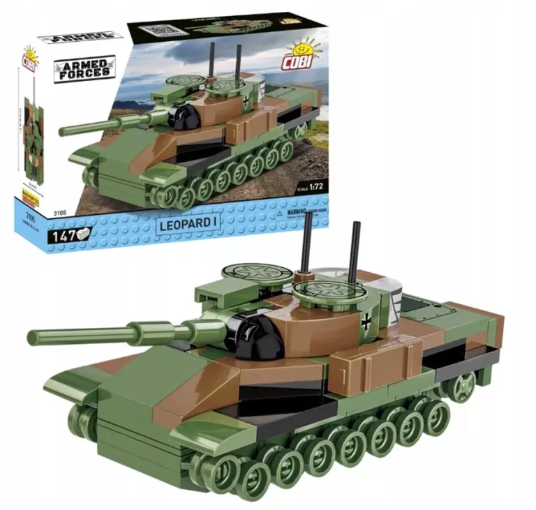 KLOCKI COBI 3105 CZOŁG LEOPARD 1 ARMED FORCES 147 EL.
