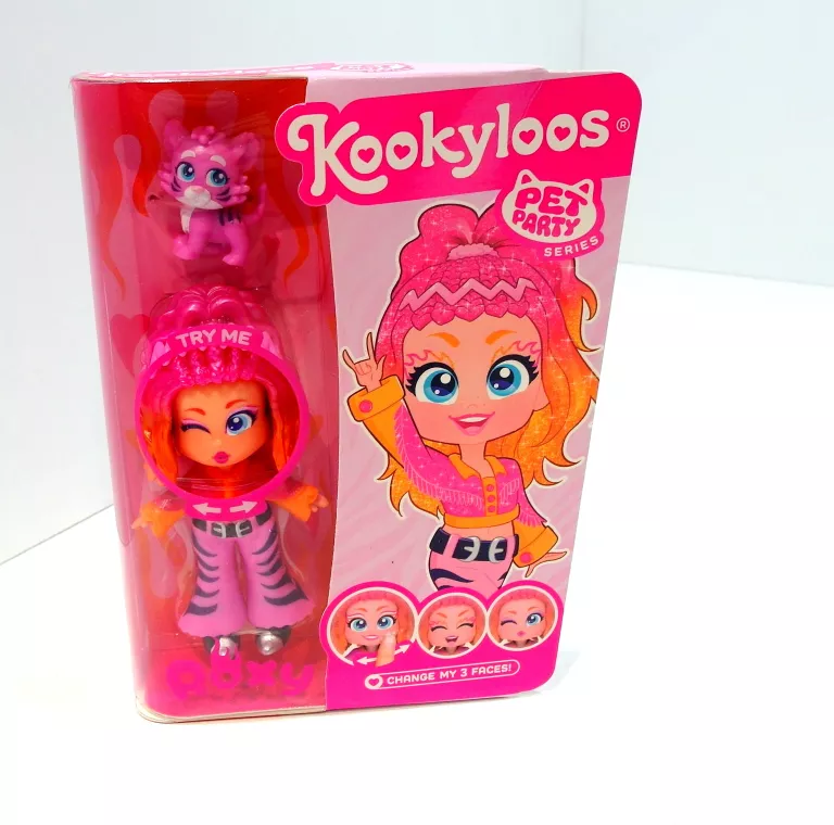 KOOKYLOOS PETS PARTY ZWIERZĄTKO LALKA, FIGURKA MIX