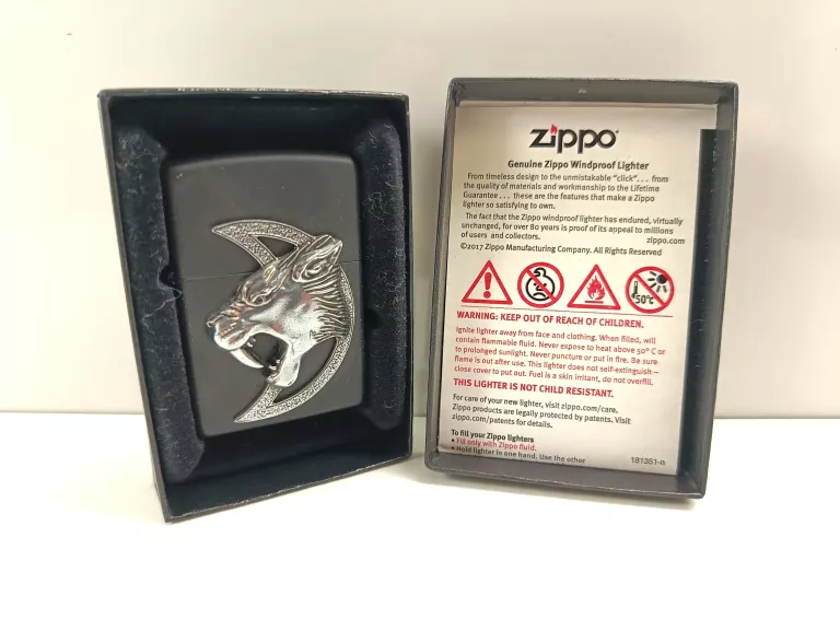 ZAPALNICZKA ZIPPO TYGRYS