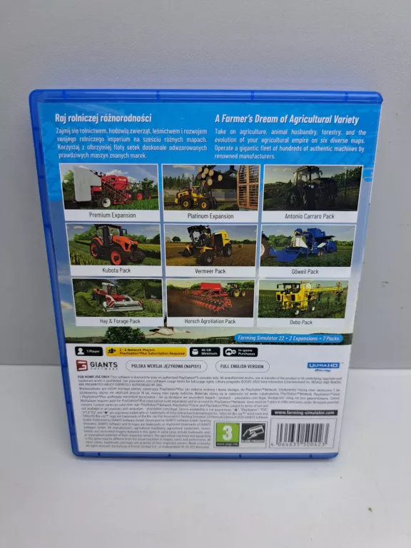 GRA PS5 FARMING SIMULATOR 22 PREMIUM EDITION