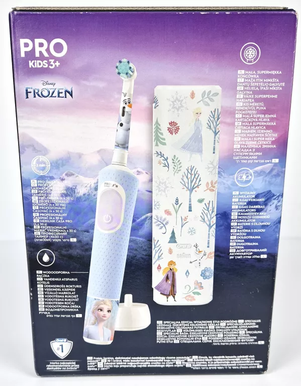 SZCZOTECZKA ELEKTRYCZNA ORAL-B PRO KIDS FROZEN