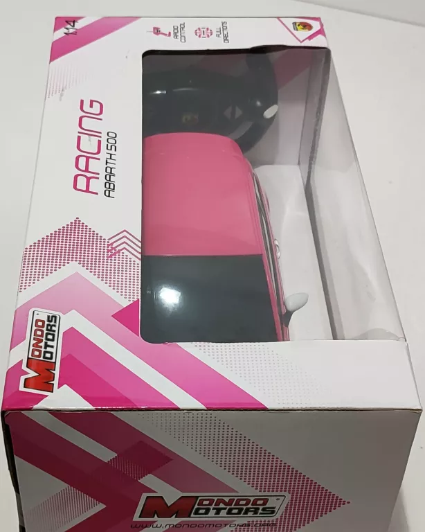 MONDO R/C ABARTH 500 PINK EDITION 2,4GHZ 1:14