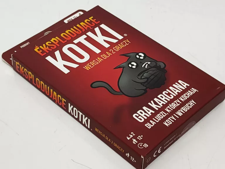 GRA KARCIANA EKSPLODUJĄCE KOTKI WERSJA DLA 2 GRACZY