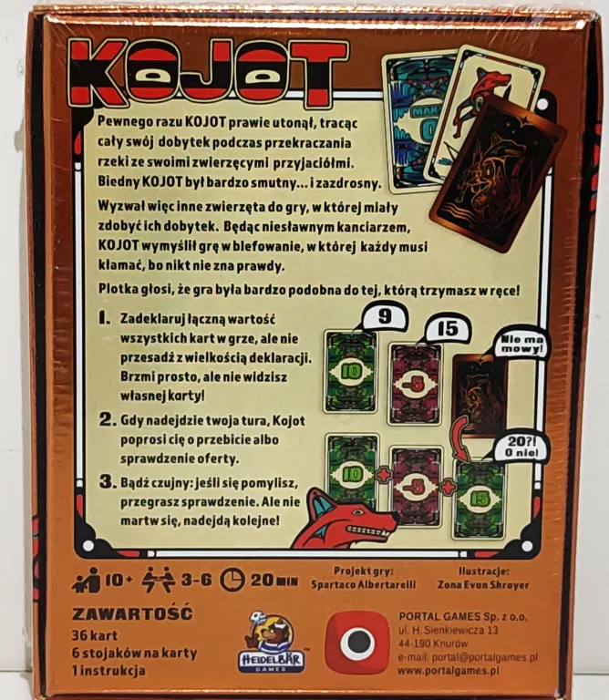 GRA KARCIANA KOJOT
