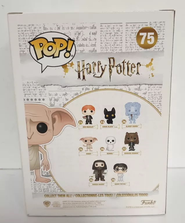 FUNKO POP HARRY POTTER 75 DOBBY ZGREDEK VINYL