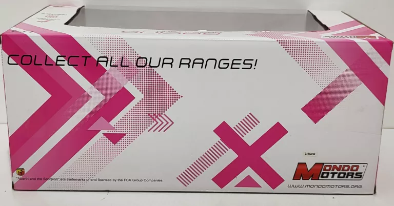 MONDO R/C ABARTH 500 PINK EDITION 2,4GHZ 1:14