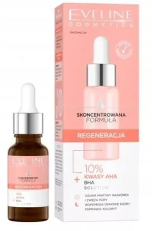 EVELINE SERUM REGENERACJA 10% KWASY AHA 18ML