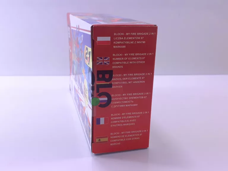 KLOCKI BLOCKI - MY FIRE BRIDGE 2 W 1 KB0851