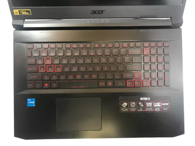 LAPTOP ACER NITRO 5 I5-11/16GB/512SSD/RTX3050TI